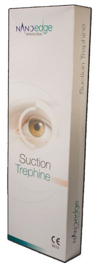 TREP100 Trépano de succión corneal para receptor
