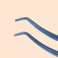 8001118 Mango corto curvo