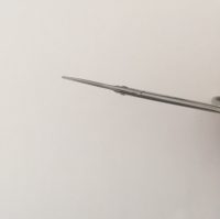 Tijera de iris recta