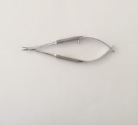 Tijera corneal mango redondo